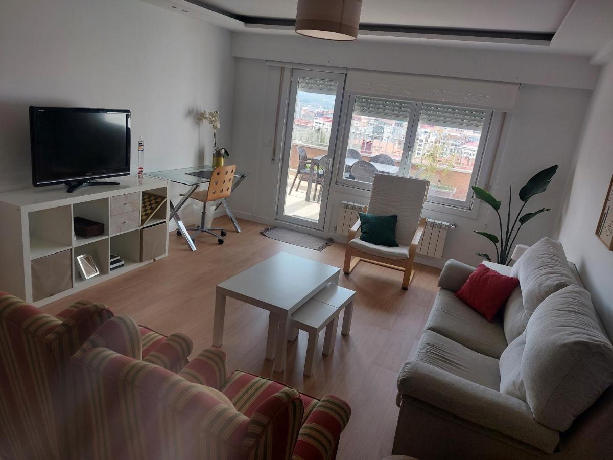Atico Con Terraza Apartamento Vigo Exterior foto