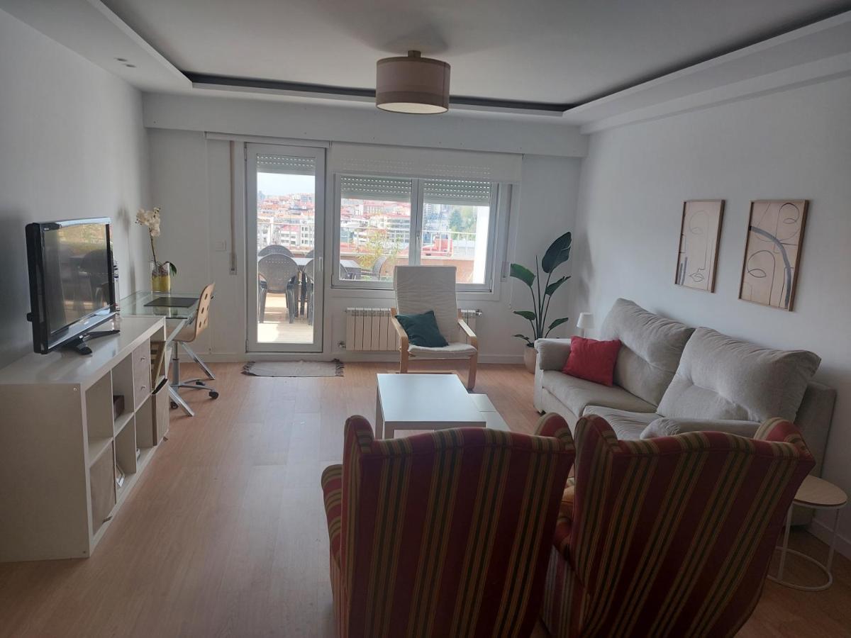 Atico Con Terraza Apartamento Vigo Exterior foto