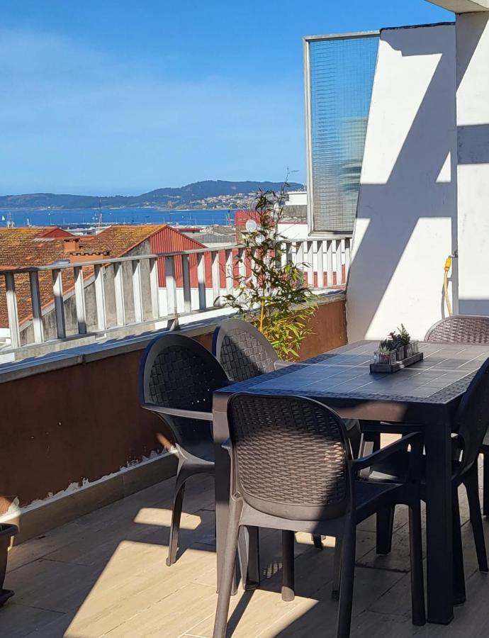 Atico Con Terraza Apartamento Vigo Exterior foto