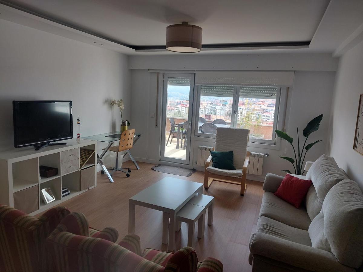 Atico Con Terraza Apartamento Vigo Exterior foto
