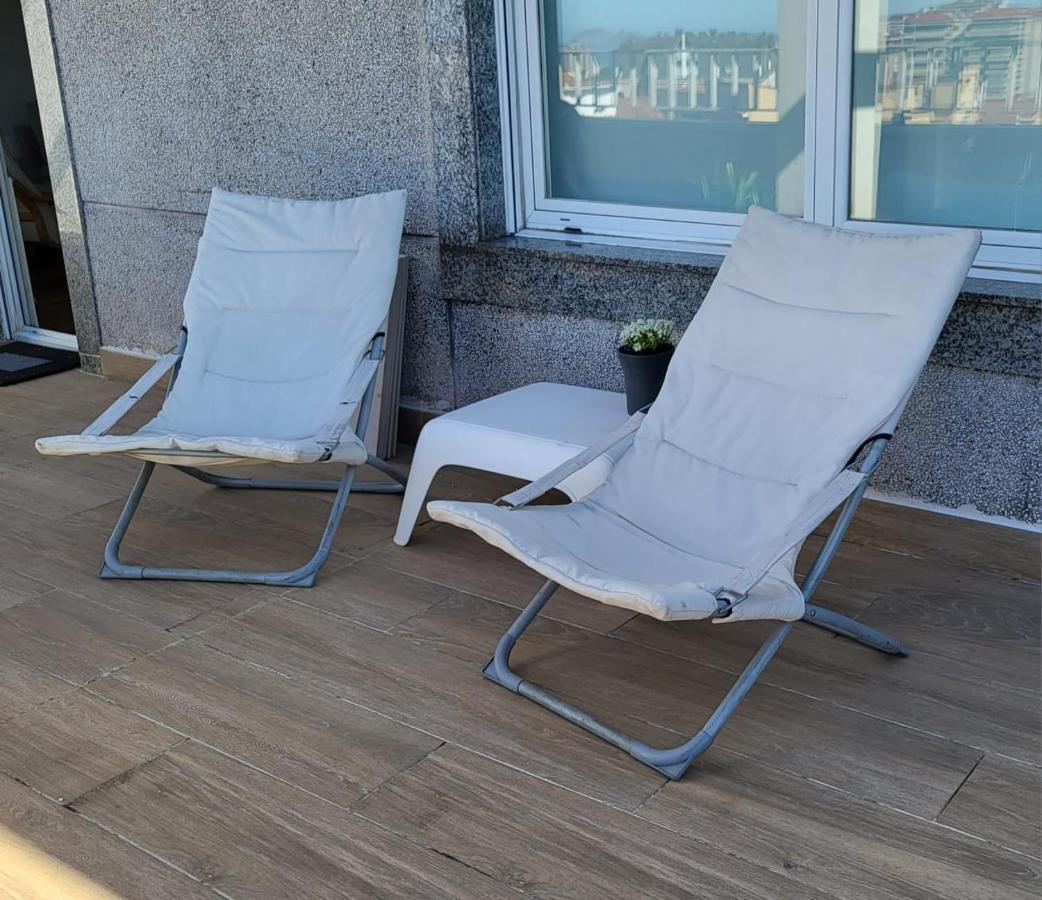 Atico Con Terraza Apartamento Vigo Exterior foto